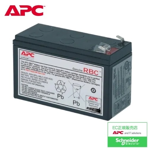 シュナイダーエレクトリック BE725JP 交換用バッテリキット RBC17J