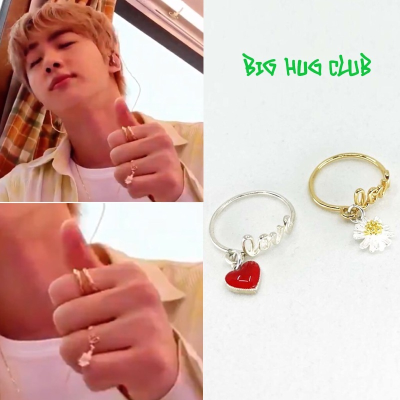 BE MY VALENTINE ring_bts jin着用 6,418円