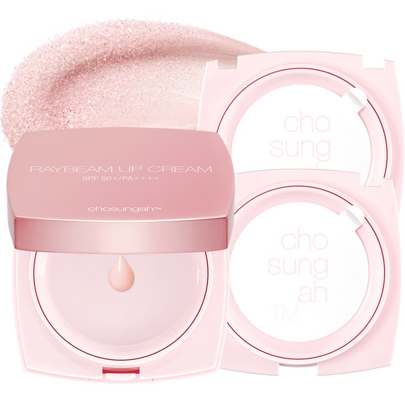 レイビームアップクリーム エンジェリングエディション SPF50+ PA++++ 14g + リフィル2pセット
