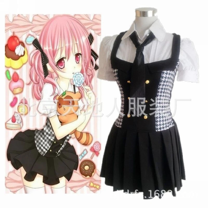 送 料 無 料妖狐x僕ss服凛とした蝶制服歌留多制服頭蓋宮コスプレ女装夏