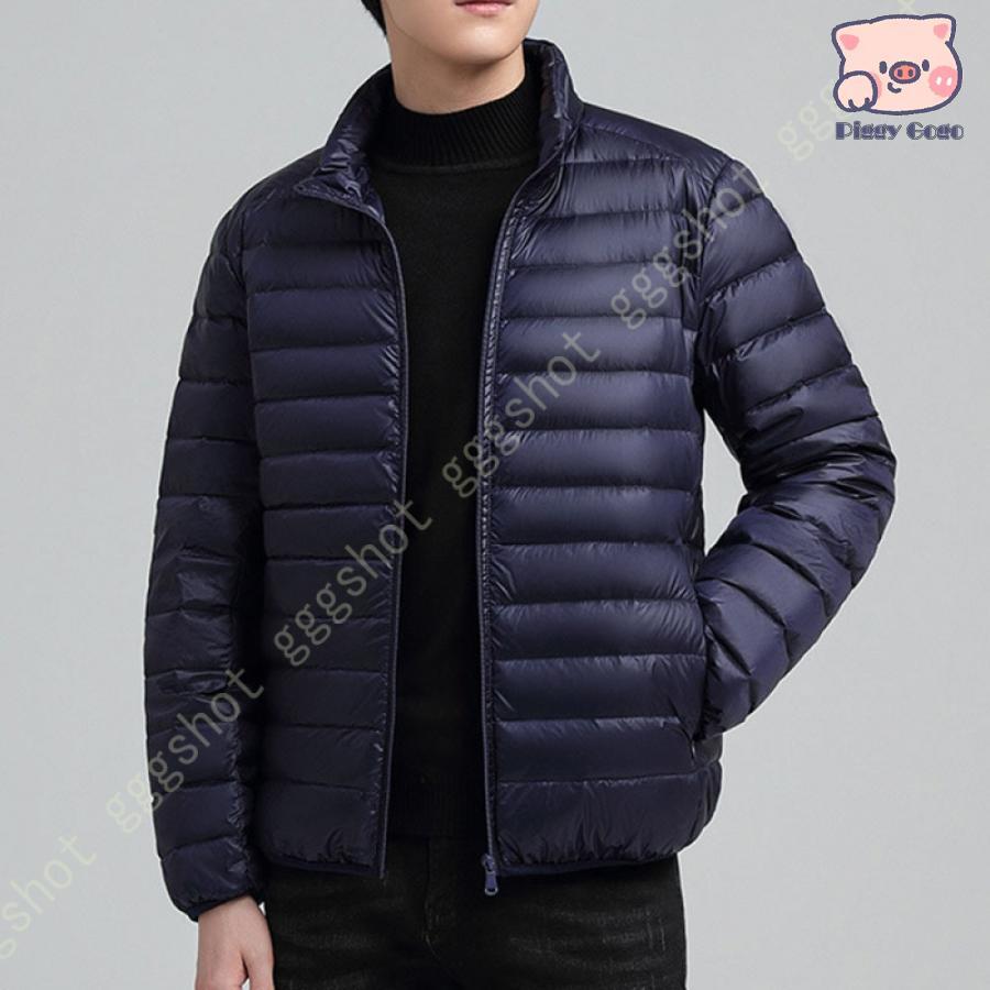 冬の特恵ダウンジャケット メンズ 冬 超軽量 立ち襟 中綿ジャケット 中綿コート 防寒 撥水 防風 カジュアル 秋 冬 無地 スリム おしゃれ かっこいい アウトドア 通勤