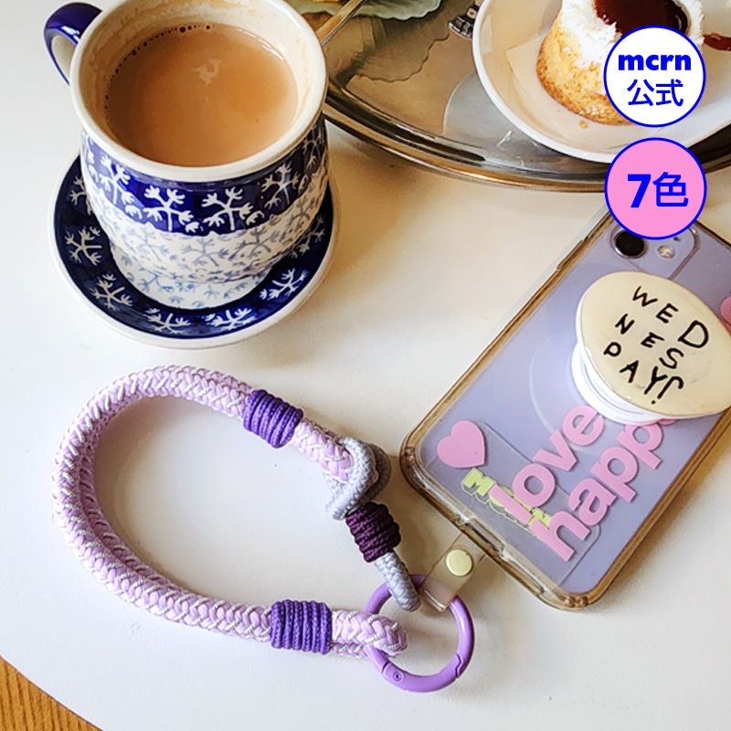 【ソン・ヘギョ着用】プラハのあの日・ ハンドストラップセット ・スマホストラップ・ 韓国 携帯ストラップ ・全7色