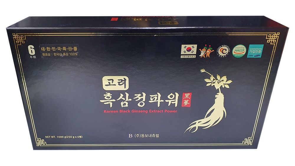 韓国健康補助食品高麗人参エキスパワー250g4本1000g健康血液高麗人参ヘルシー免疫