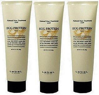 X3個セット ルベル ナチュラル ヘア トリートメント ウィズ EPエッグプロテイン 260ml