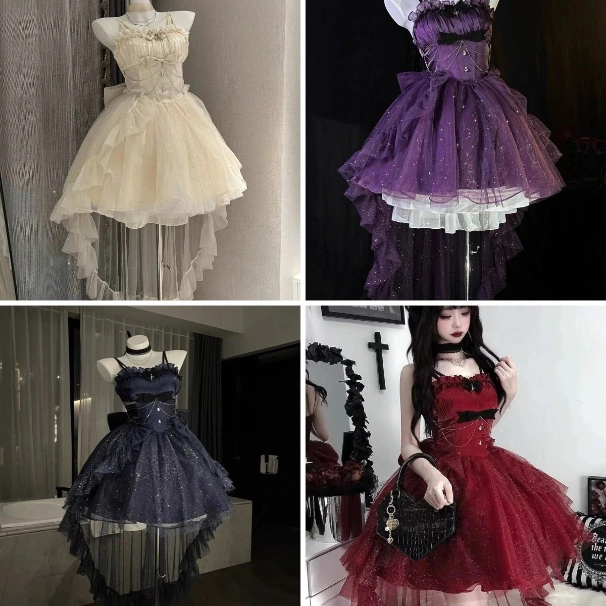 3日出荷 2026年 フルセット ライトドレス 上級 星空がきらめく プリンセススカート Lolita ワンンピース 春服 レディース