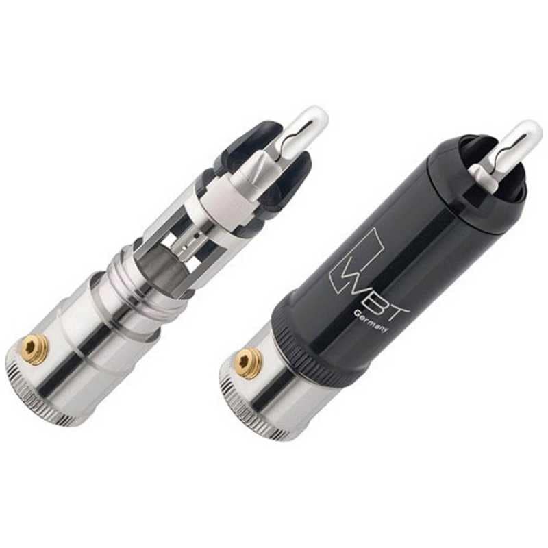 WBT　RCAコアキシャルプラグ　適合ケーブル径10.8mm　（4個）　WBT0152AG　WBT0152AG