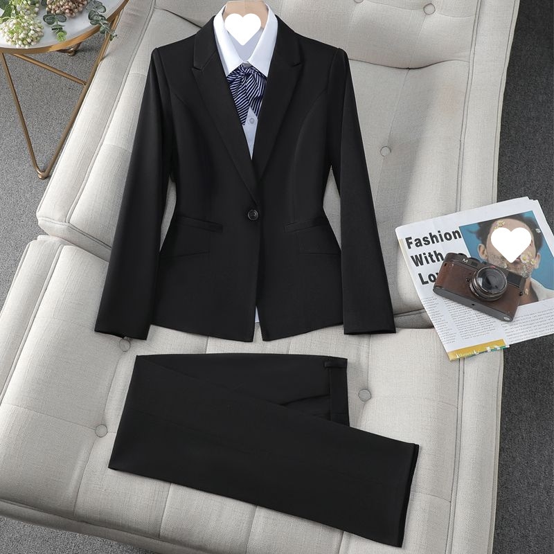 2026 春 セットアップ スーツ フォーマルスーツ アウター 3点セット 通勤 ブラック 上下セット 卒業式 入学式 レディース 5,195円