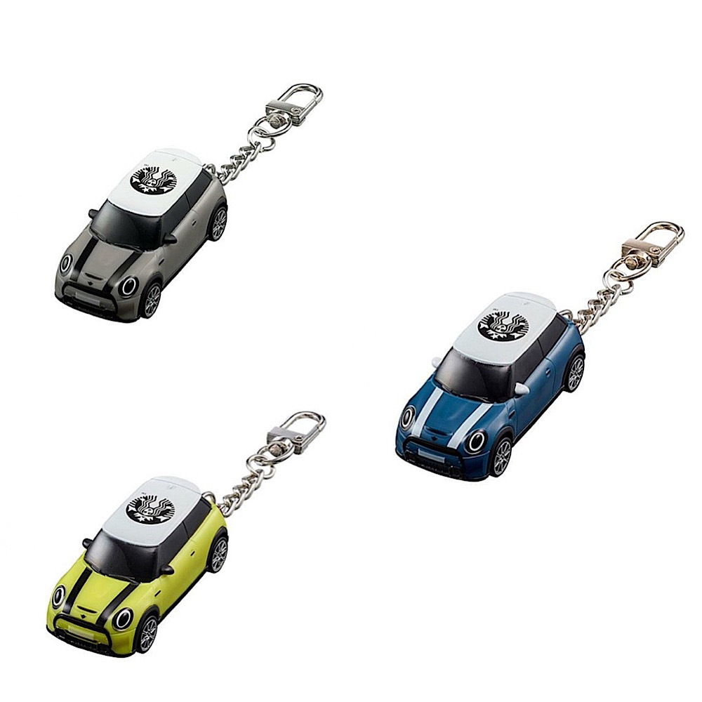 スターバックス ミニクーパー MINI キーチェーン カード