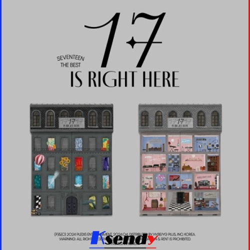 SEVENTEEN - SEVENTEEN BEST ALBUM [17 IS RIGHT HERE] 2種セット 7,586円