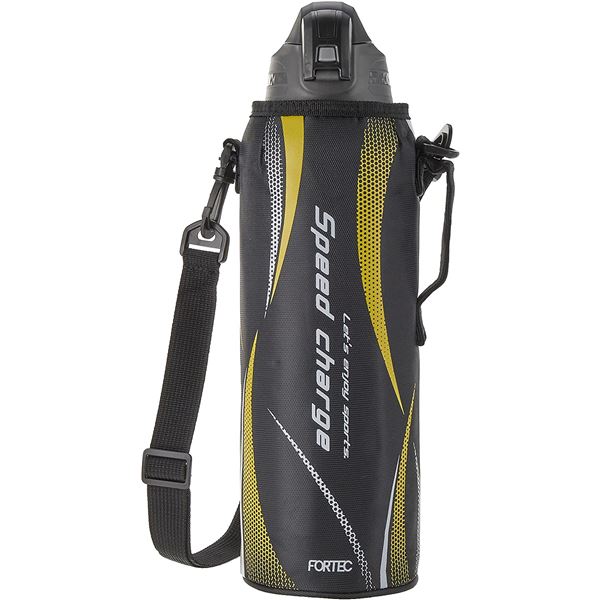 FORTEC ワンタッチ栓 ダイレクトボトル 2L ブラック RH-1561