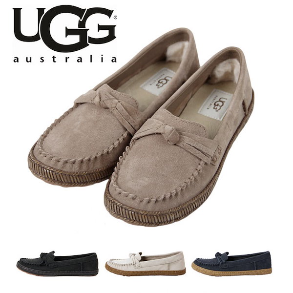 アグ UGG スリッポン デッキシューズ・モカシン アンスレー