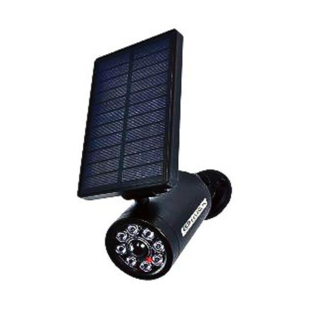 ムサシト レーディング オフィス MTO ソーラー センサー ライト ダミーカメラ型 マグネット取付 EDS0796MN 人感センサー 防犯灯