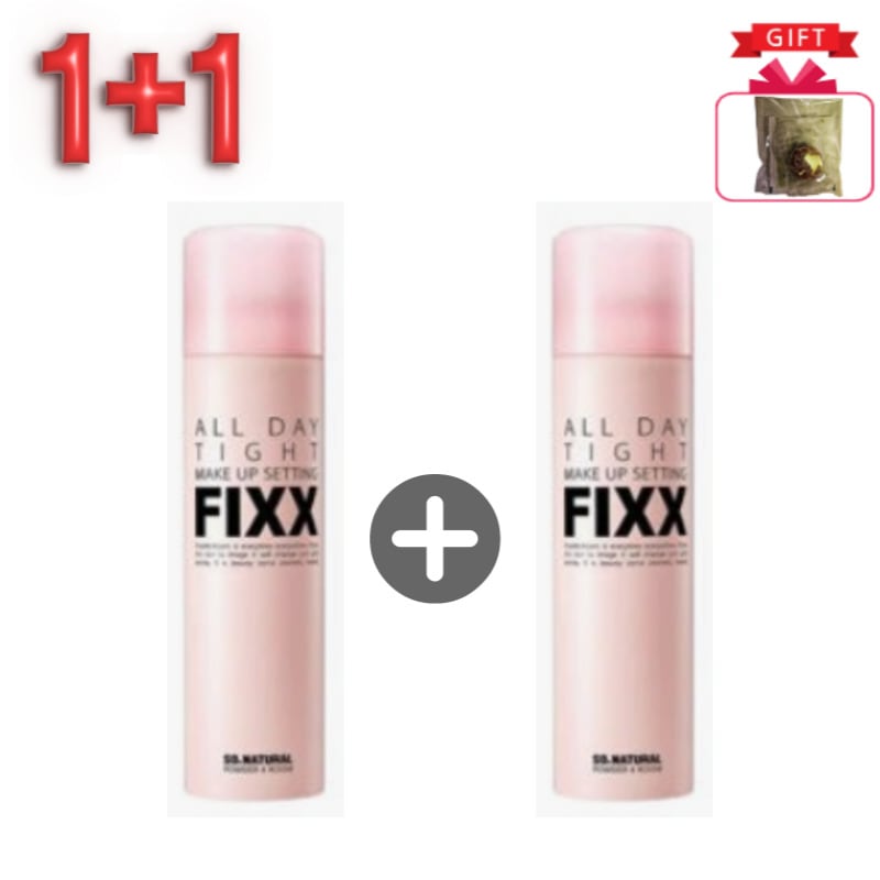 【1+1】 大容量 オールデイ 大容量メイクアップフィクサー 120ml×2本セット 【メイクキープ・さらさら・韓国コスメ ウォーターミスト・セラムタイプ保湿・密着・崩れ防止】 5,245円