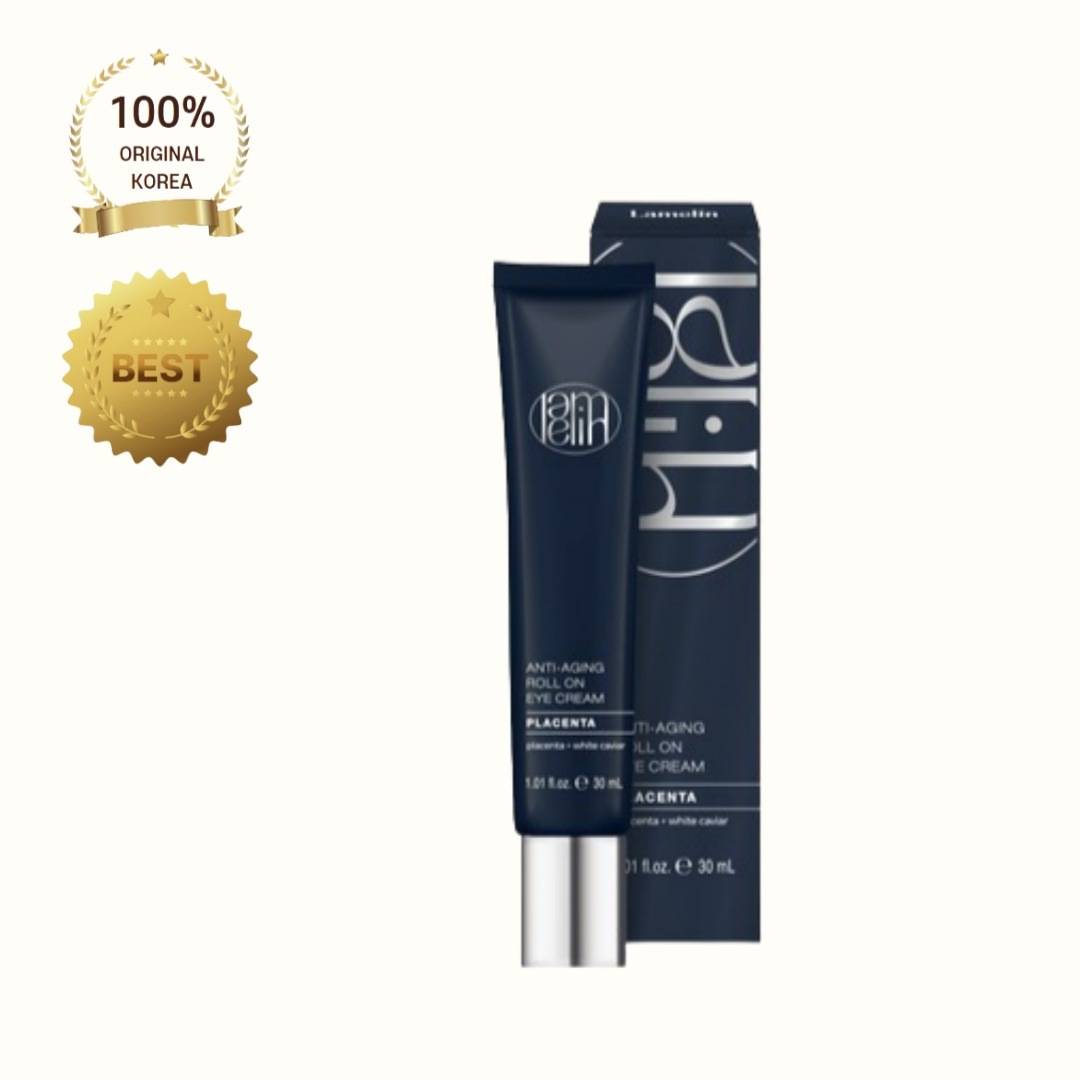 [正品]LaMe*lin 肌にツヤを与えるロールオンアイクリームプラセンタ 30ml [アイクリーム, 肌にツヤを与える, 目元ケア, プラセンタ]