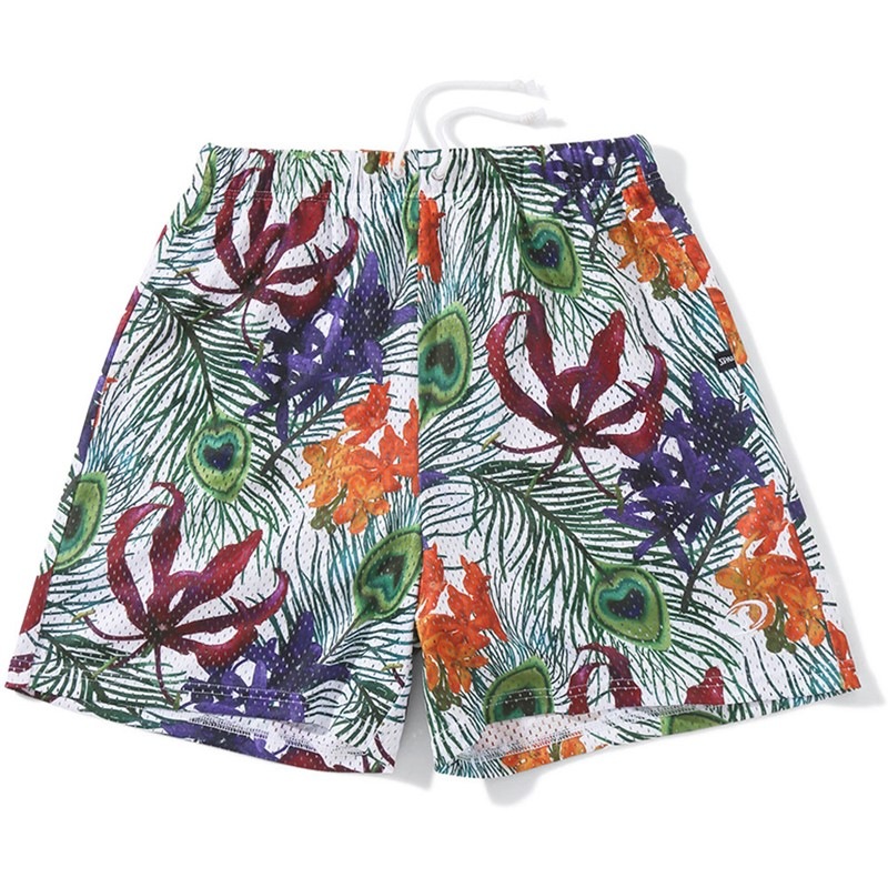 メッシュショーツ トロピクス バスケット プラクティクスパンツ (smp23006-2000)