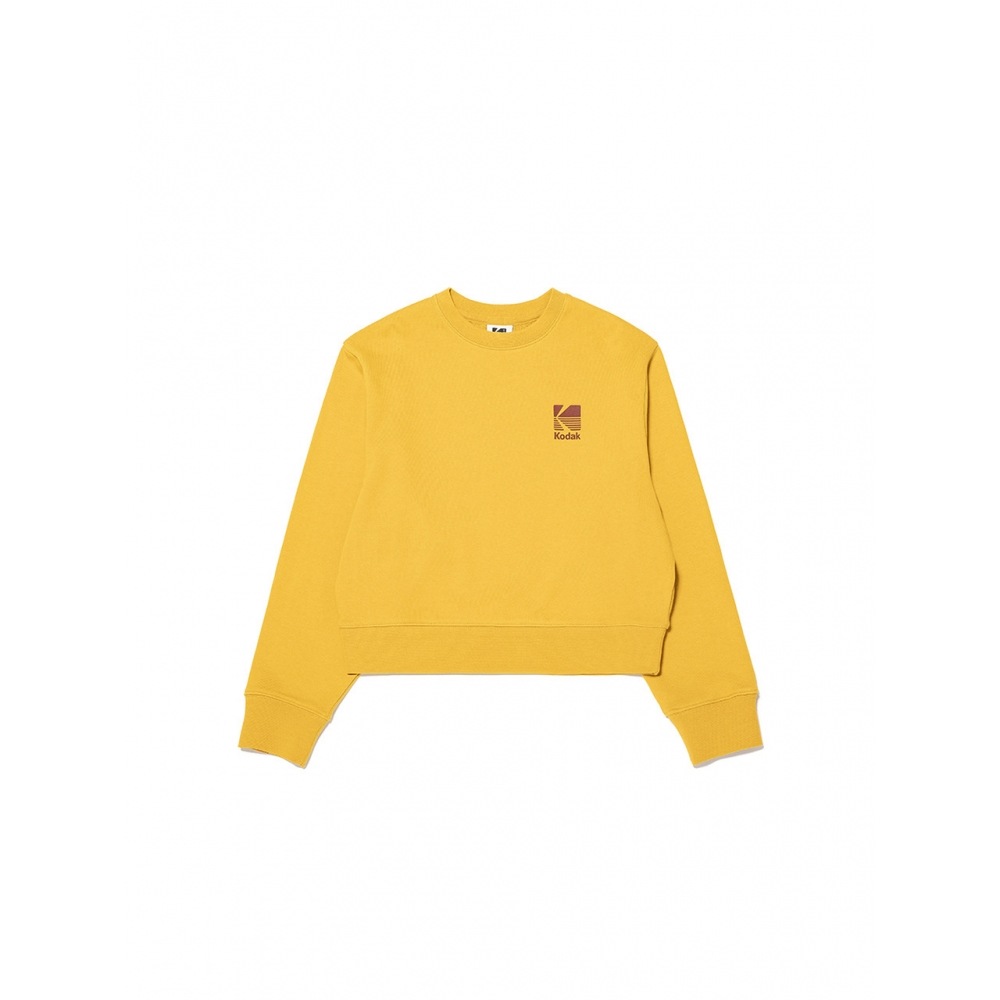 KODAK ApparelエッセンシャルシグネチャーロゴマンツーマンウーマンMUSTARD 18,953円