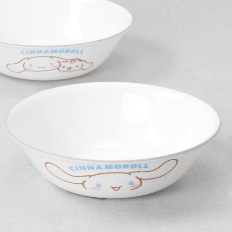 CORELLE / (SET) Cinnamoroll Korean Type Cold Noodle Bowl Set for 2
