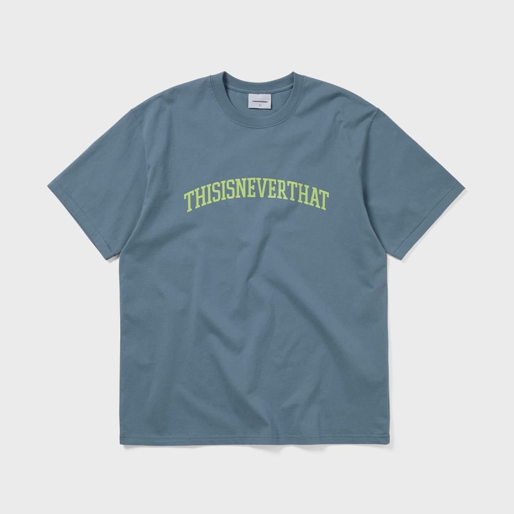 ディスイーズネバーサット Arch-Logo Tee Slateモデル