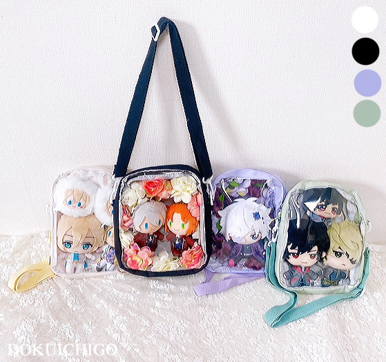 まふまふ 痛バ 刹那色 ぬい付き まふまふ 痛バッグ 缶バッジ 刹那色 ぬい付き まふまふ 痛バッグ