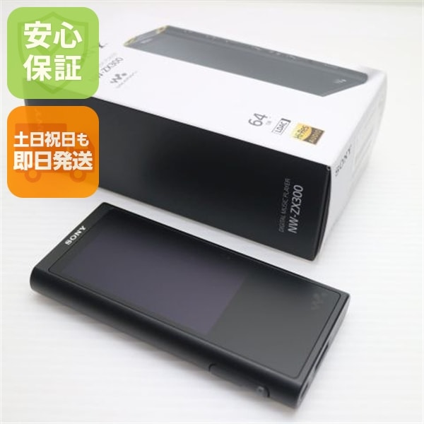 超美品 NW-ZX300 ブラック SONY 174