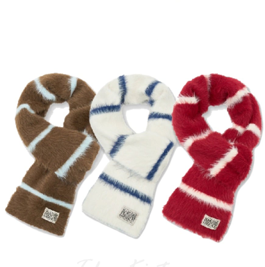 CLASSIC LOGO FLUFFY MUFFLER (MFG44WSC114)