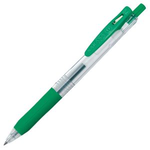 ゼブラ(まとめ) ゼブラ ゲルインクボールペン サラサクリップ 0.4mm 緑 JJS15-G 1本 (60セット)
