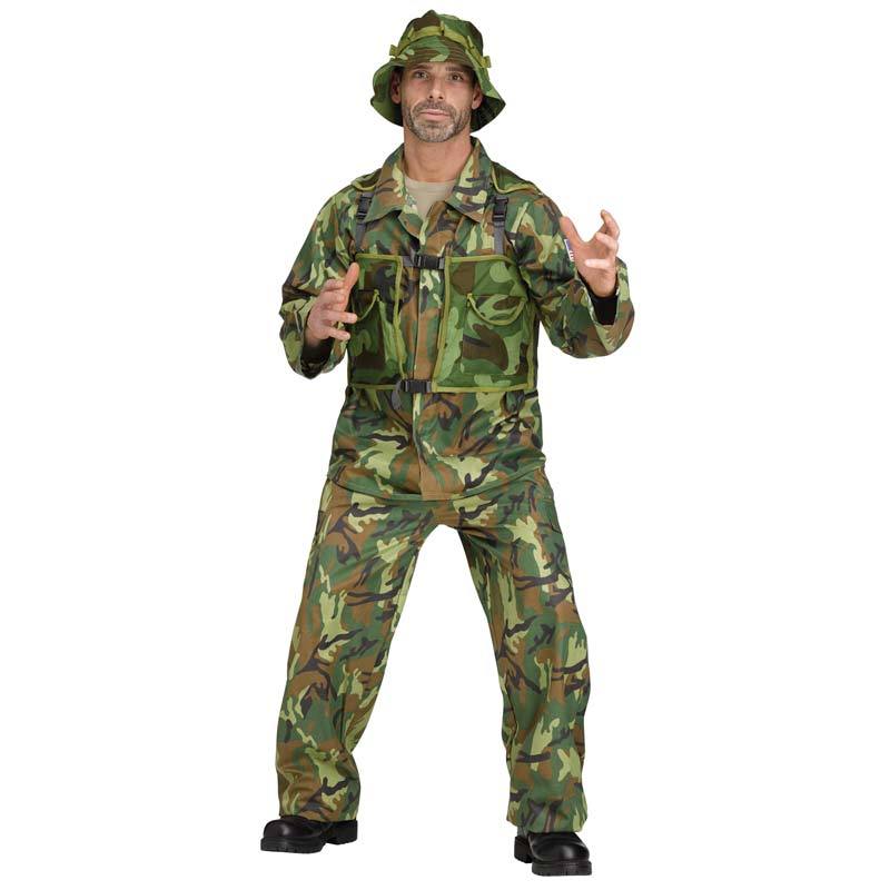 コスプレ 仮装 スペシャルフォース 【 コスプレ 衣装 ハロウィン 仮装 コスチューム 服 メンズ アーミー サバイバルゲーム ソルジャー 男性用 大人用 余興 ミリタリー 軍人 サバゲー 軍服 兵士