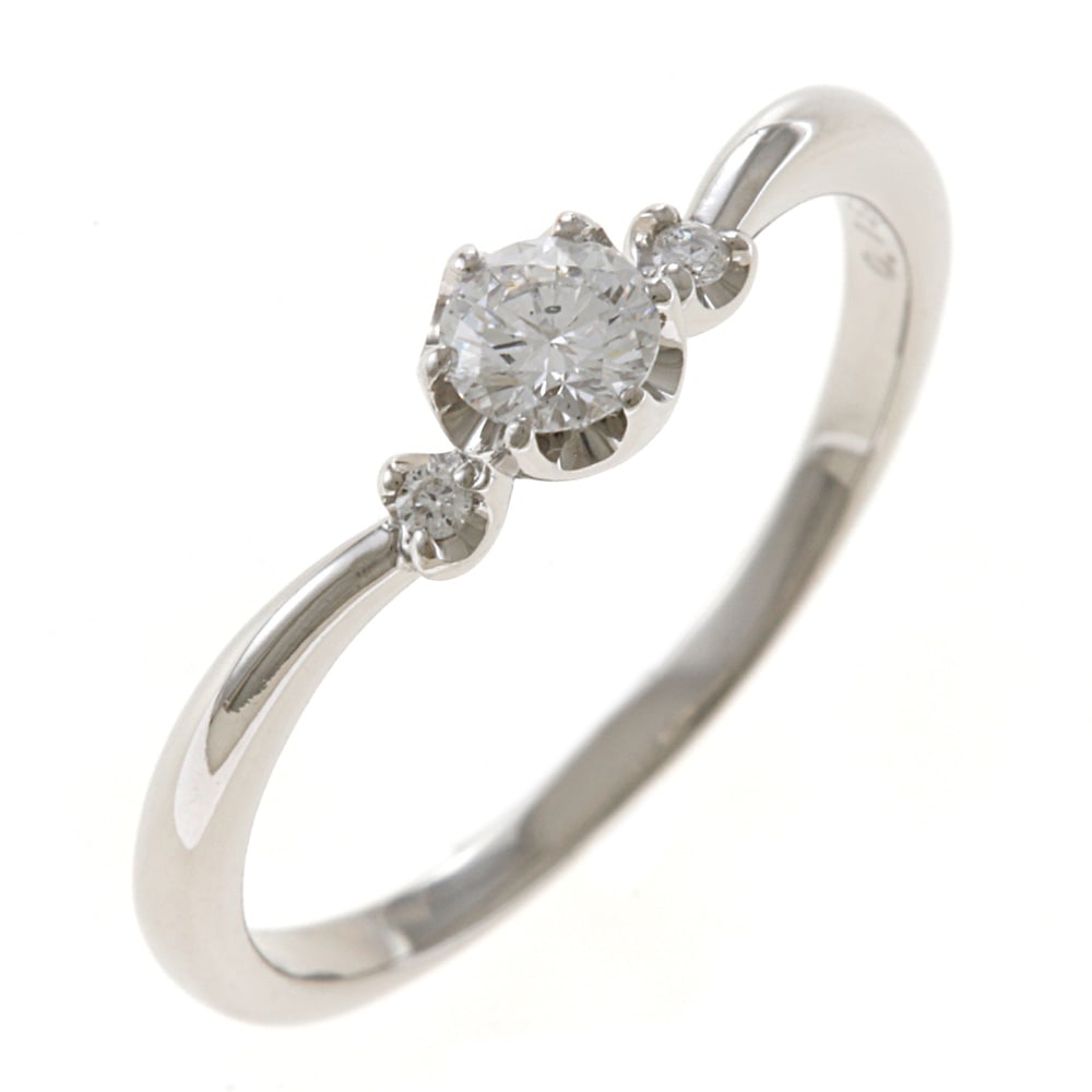 サマンサティアラ リング 指輪 11号 Pt900プラチナ ダイヤモンド Samantha Tiara 中古 美品