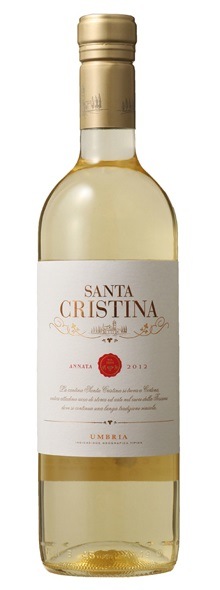 【ケース販売】サンタクリスティーナビアンコ 750ml12本［白/グレケット/イタリア/ウンブリア］【北海道沖縄県東北四国九州地方は必ず送料が掛かりま