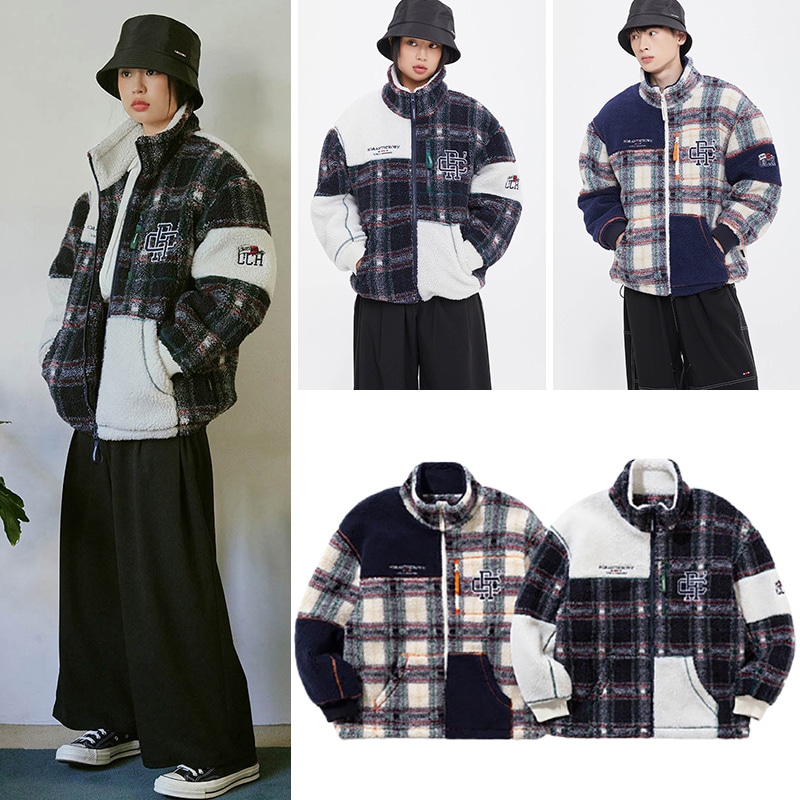 RMTC CHECK FLEECE JACKET 2色 人気商品 正規品 男女兼用