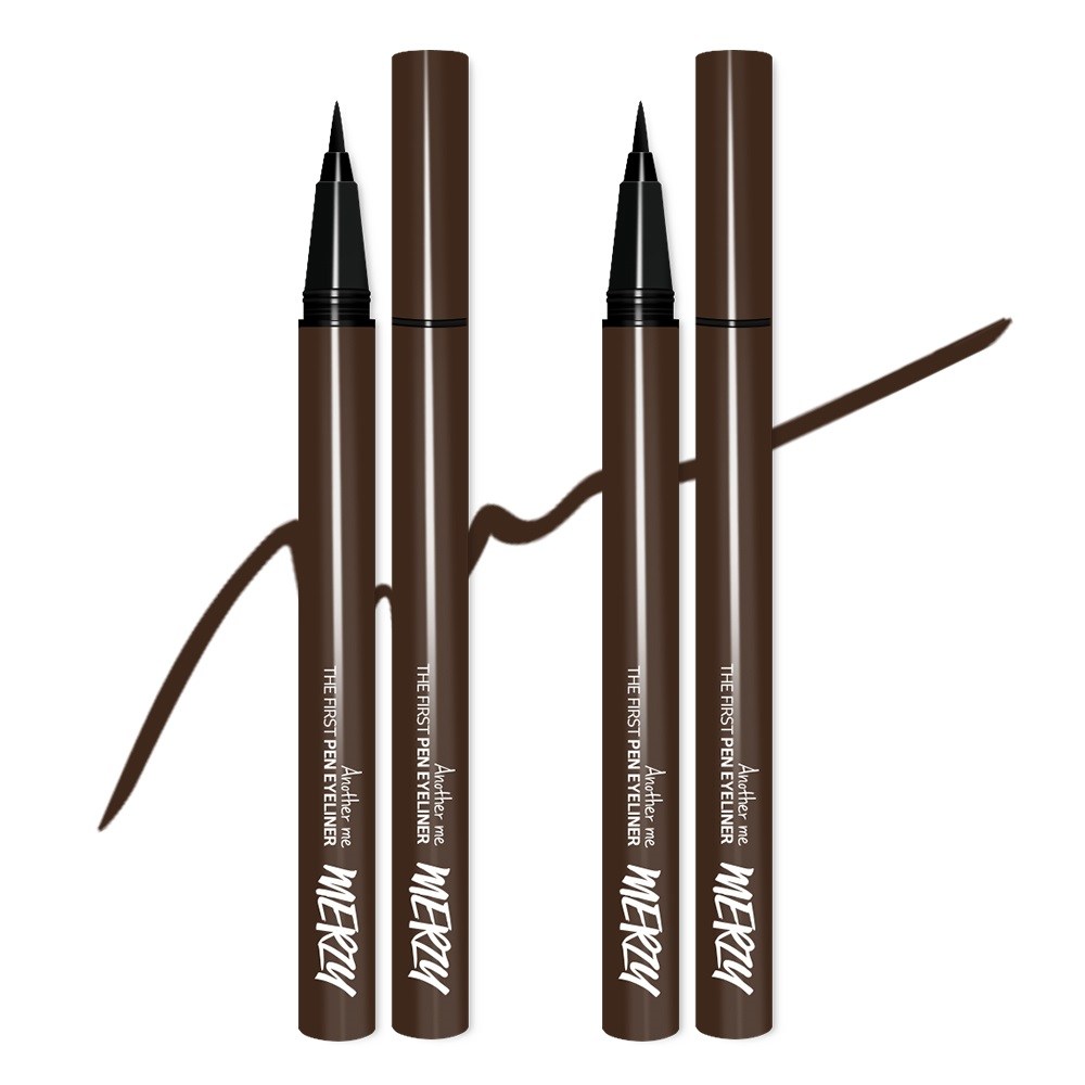 マージザファーストペンアイライナー0.5gブラウニー2個