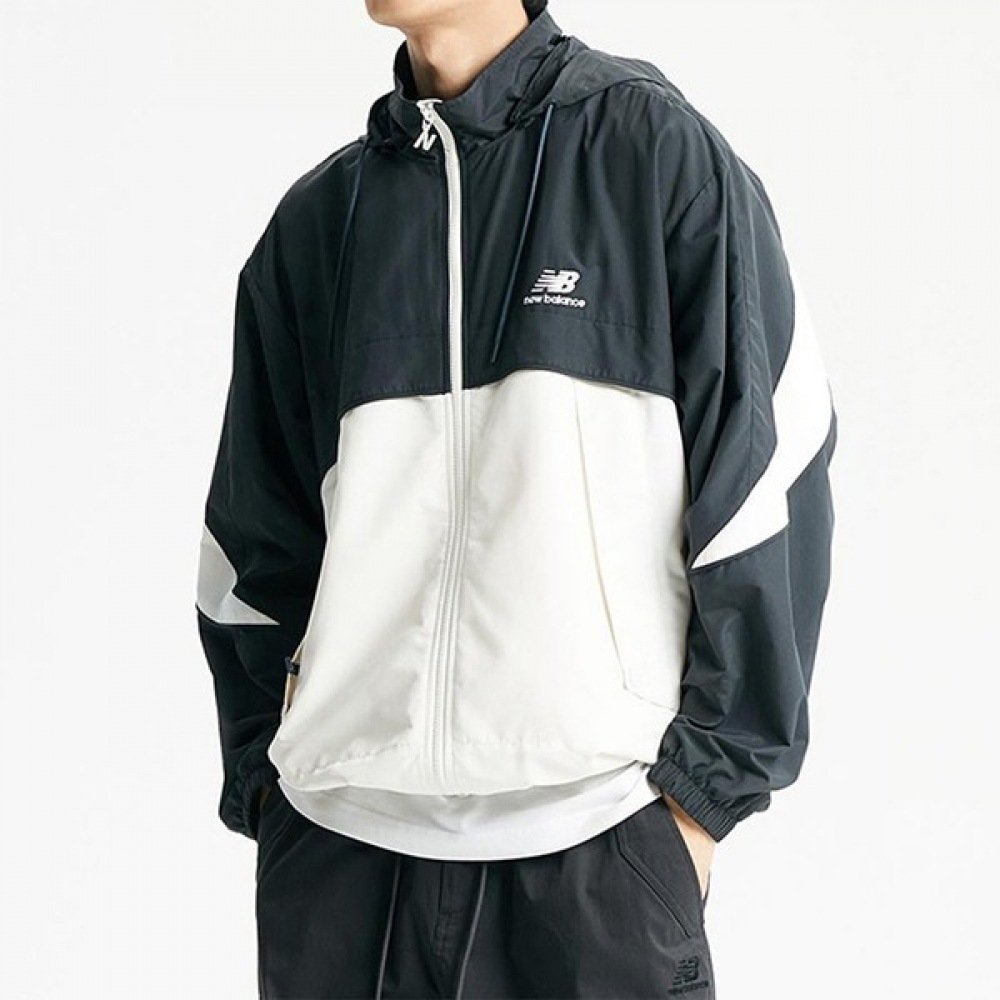 ニューバランス UNI カラーブロック ウォームアップジャケット NBNAD42843-60