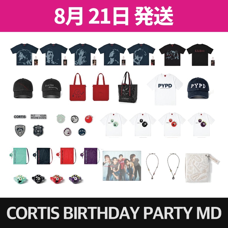 CORTIS ツアー PYPD 仁川 フォトTシャツ ジュフン Mサイズ Qoo10] HYBE [8月21日発送][公式 現場購入] 2