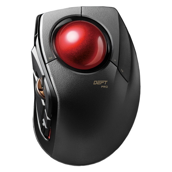 M-DPT1MRBK トラックボールマウス 人差指 8ボタン チルト機能 有線 無線 Bluetooth 1000万回耐久 ブラック メーカー直送