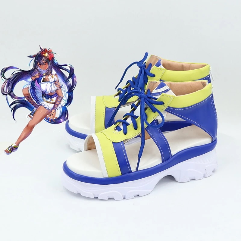 ウマ娘 プリティーダービー ヒシ コスプレ靴 ブーツ コスム