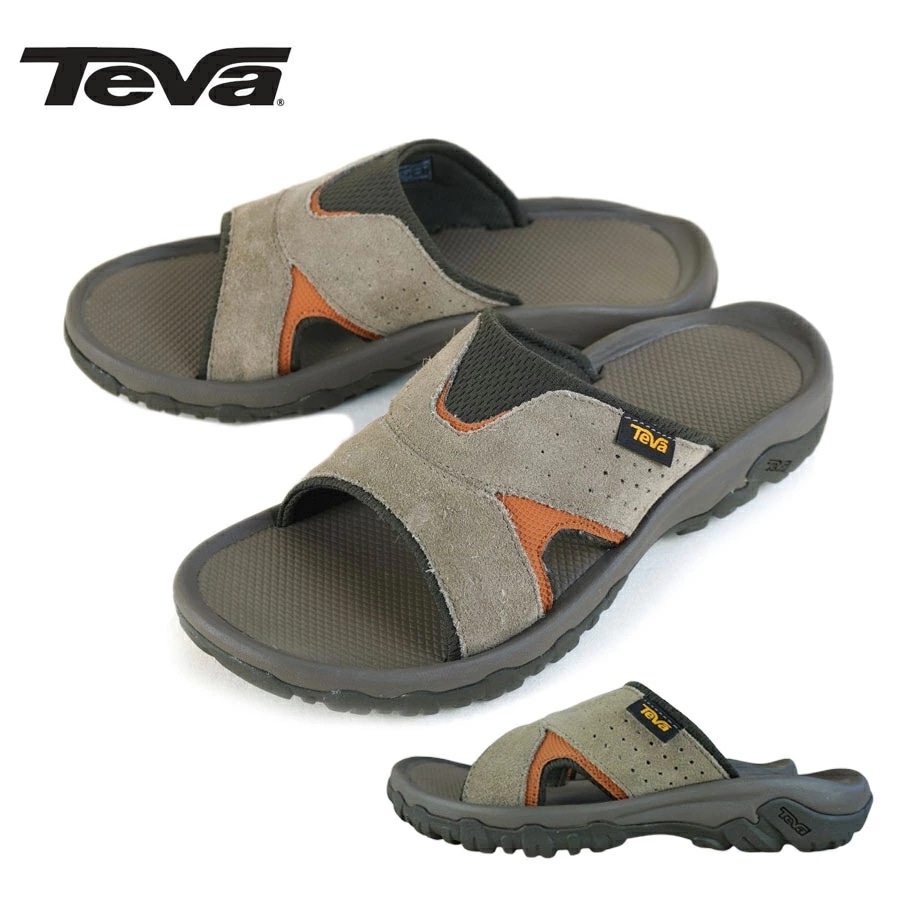 TEVA テバ1019195 KATAVI 2 SLIDEメンズ カタヴィ２ スライドWALNUT(ウォルナット)ベージュ 男性 サンダル 靴 アウトドア カジュアル スポーツ