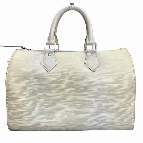 ルイヴィトン スピーディ30 M5922J イヴォワール ホワイト バッグ ハンドバッグ 【中古】