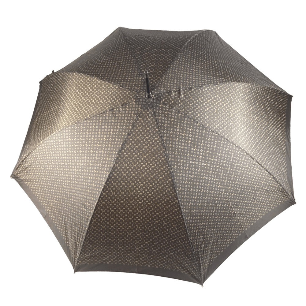 傘 M70107 パラプルュイ ジブレ モノグラム アンブレラ 長傘 ナイロン ブラウン