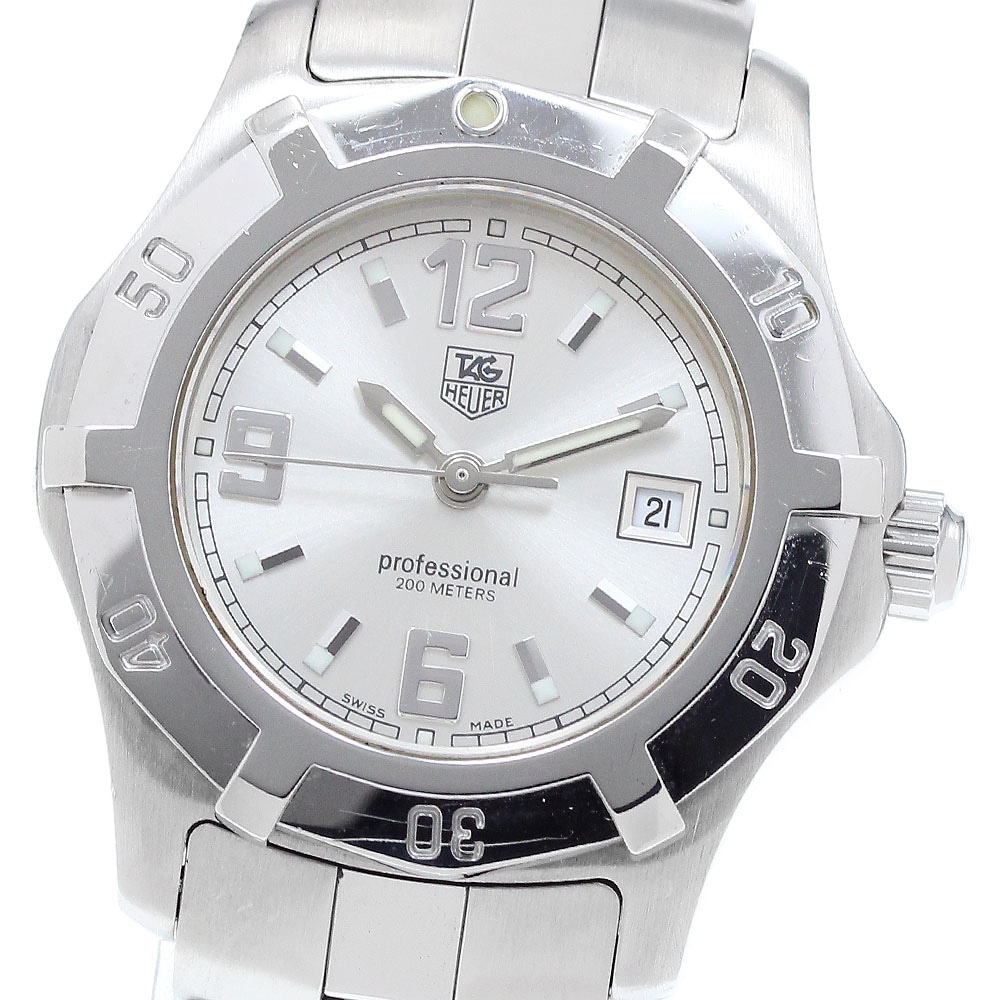 タグホイヤー TAG HEUER WN131C-0 2000エクスクルーシブ デイト クォーツ レディース 保証書付き_902854【中古】 29,250円