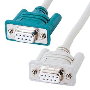 （まとめ買い）RS-232Cケーブル モデム TA用 2m KR-M2 [x3]