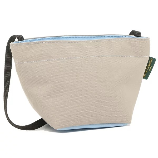エルベシャプリエ ショルダーバッグ グレー レディース Herve Chapelier 1927N 0510 NACRE BLEUET