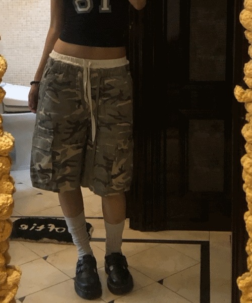 baddie camo pants