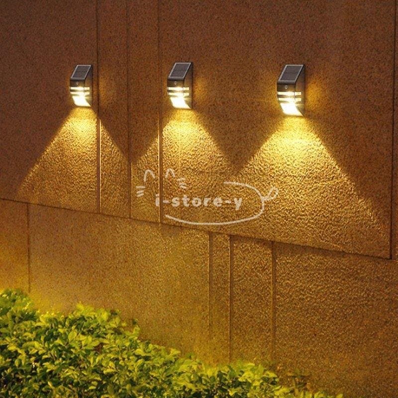 【超お得1つ買うと10個もらえる】急速出荷ソーラーウォールライト センサーライト ガーデンライト 太陽光発電 防水 人感センサー自動点灯 屋外 34,186円