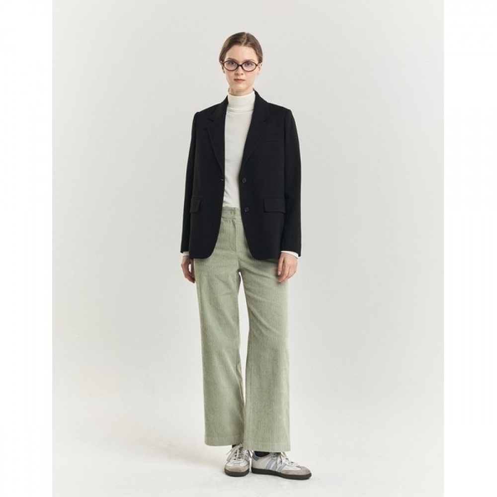 (ヘッジスレディース) 24FW オーバーフィットカシミアブレンドダブルジャケットブラック HSJA4D906BK 31,457円