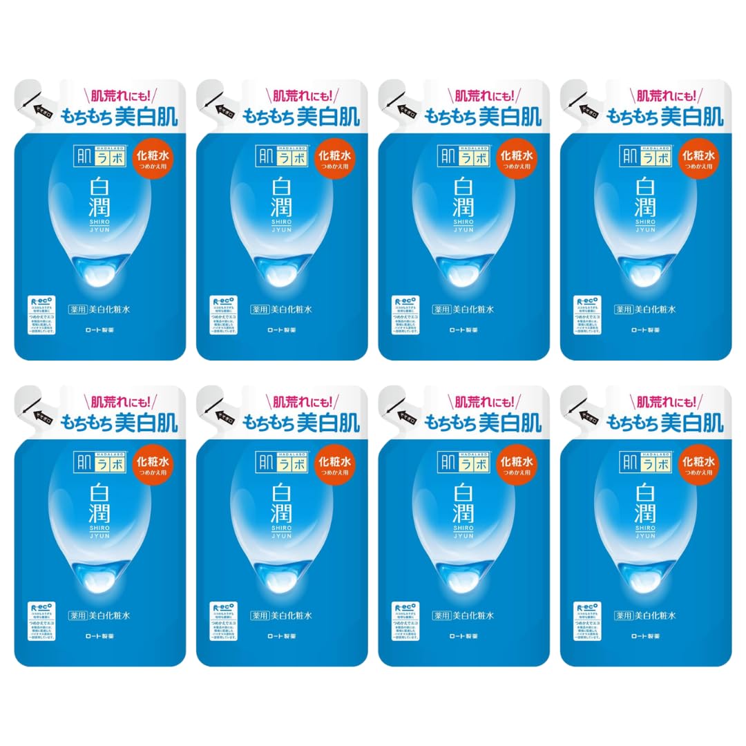 【まとめ買い】8個 セット 肌ラボ 白潤 薬用美白化粧水 つめかえ用 美白成分3種配合 170ミリリットル