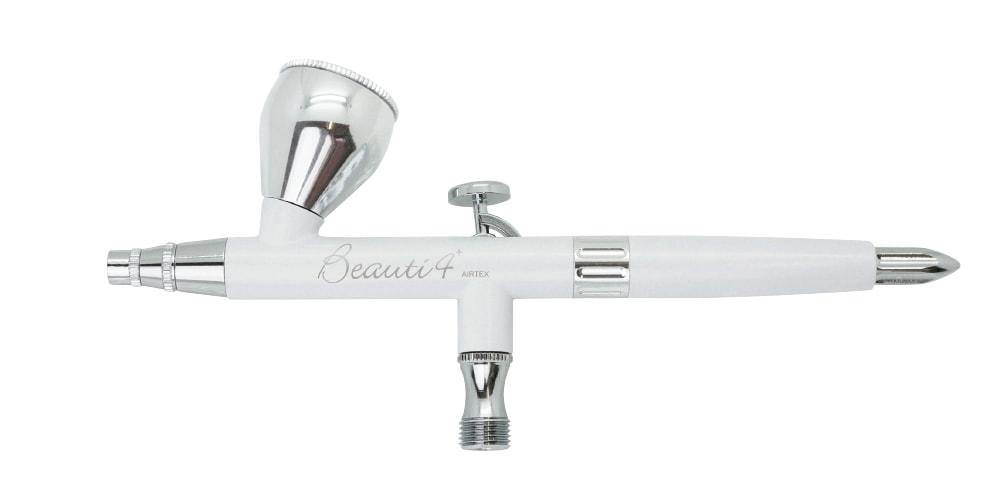 エアテックス エアブラシ ビューティ4+ スノー/白(口径/0.2mm)【XP-B4A-WH】 AT XP-B4AーWHビューティ4 シロ