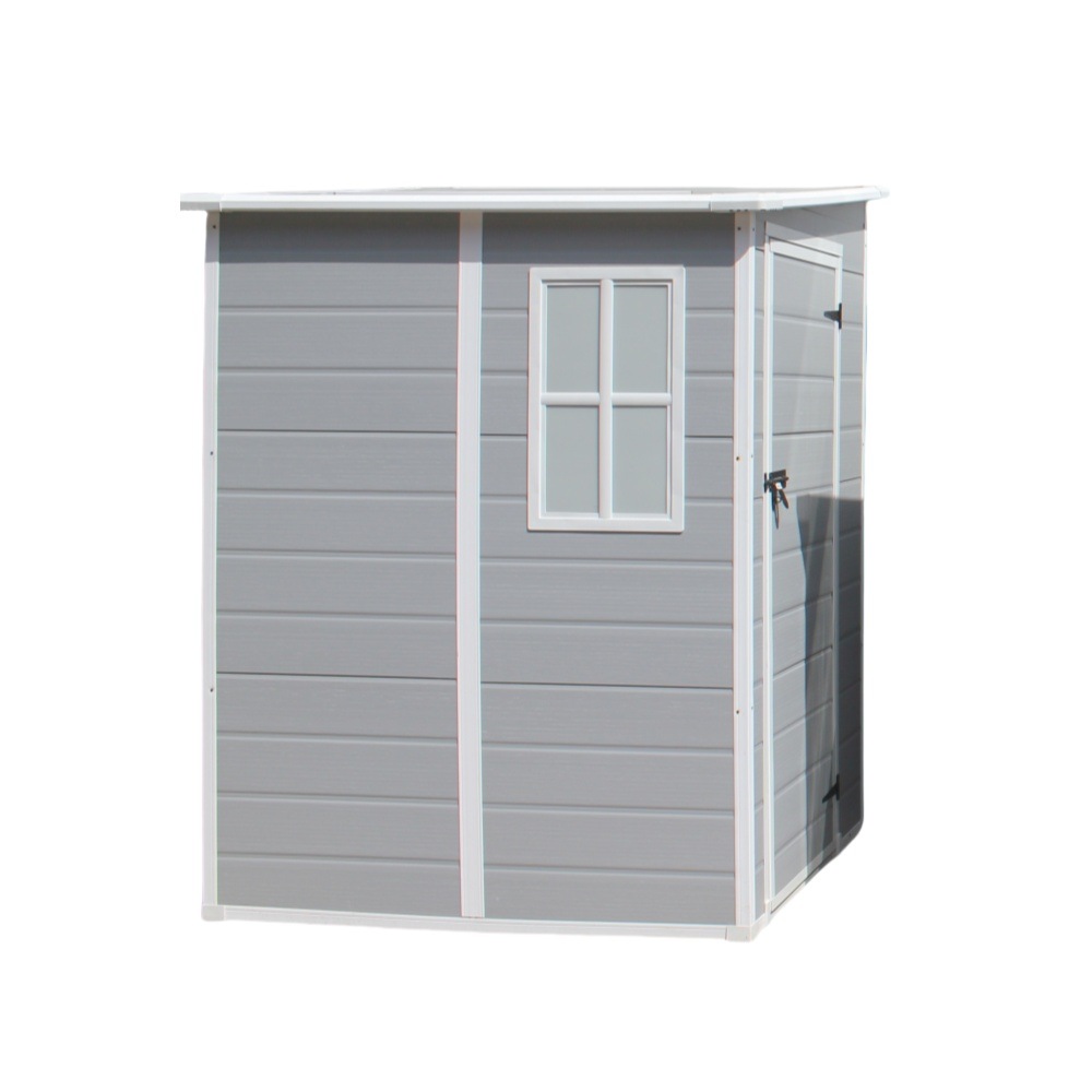 樹脂製物置 屋外 大型 倉庫 大型物置 戸外収納庫 物置 防水/耐侯 収納可能 ガーデン/庭/田畑/農場 頑丈 大容量 窓付き おしゃれ ガーデニング ガーデンボックス 収納 保管 家庭用 庭 アウG 34,284円