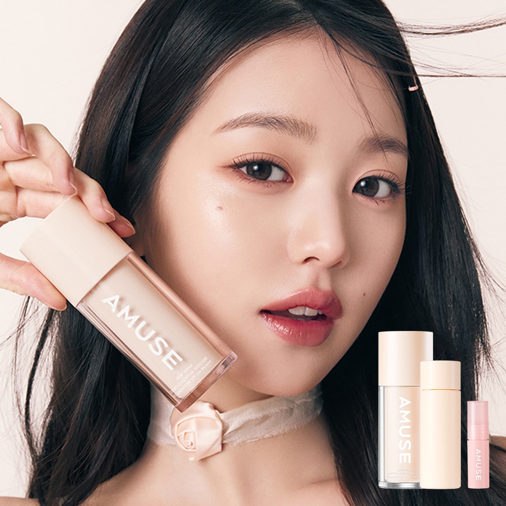 【ミニティント贈呈】アミューズデュウェアファンデーションセット（詰め替え＋本品）
