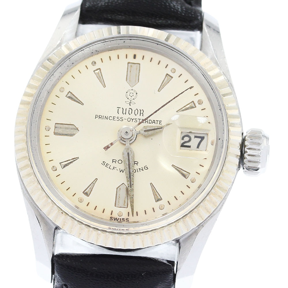 訳あり チュードル TUDOR 7952 プリンセスオイスター デイト 自動巻き レディース _918340【中古】