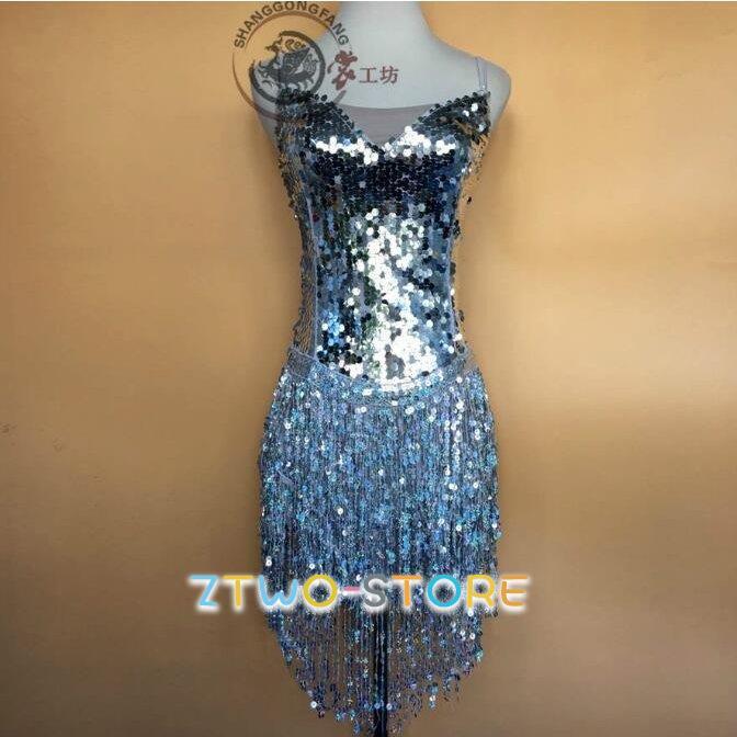 新しい子供用ダンスウェア 【新 入 荷】ラテンドレス　セット 社交ダンスドレス　モダンドレス　ロングスカート　ダンスウエア　競技　デモ　ダンス衣装 2枚購入で2280円OFF